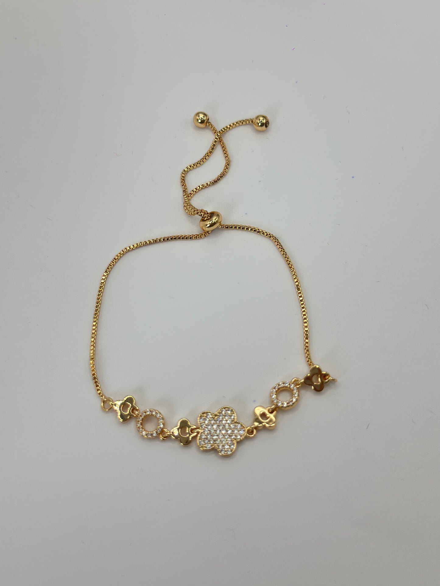 Pulsera Flores Pequeñas Ajustable