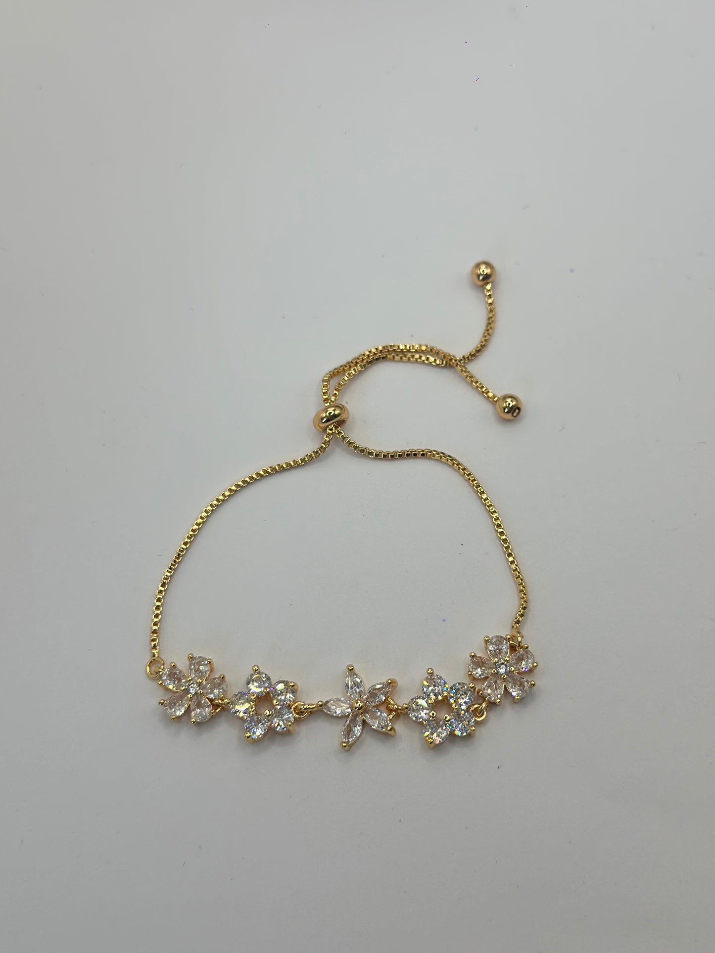 pulsera de flores mixtas