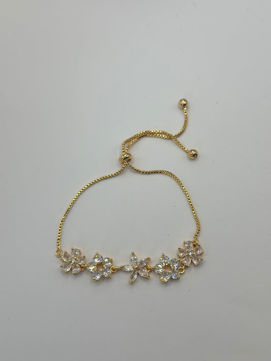 pulsera de flores mixtas