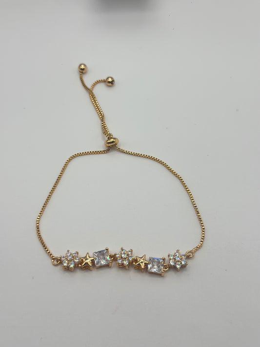 Pulsera Ajustable constelación brillante
