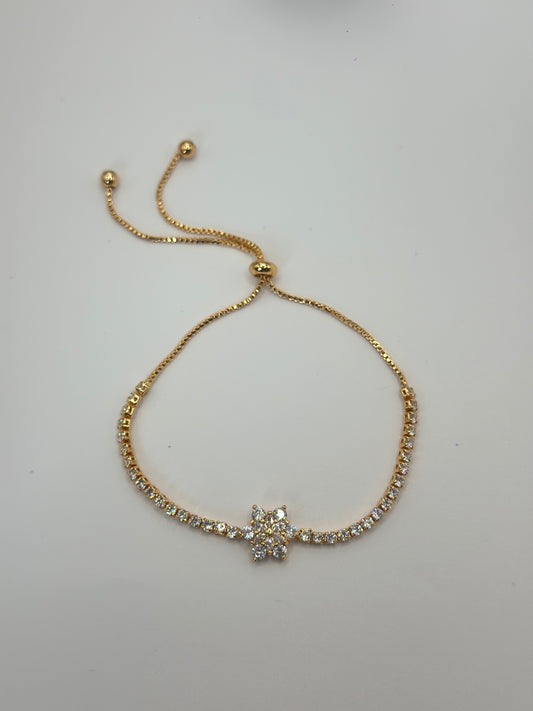Pulsera Ajustable Estrella floral