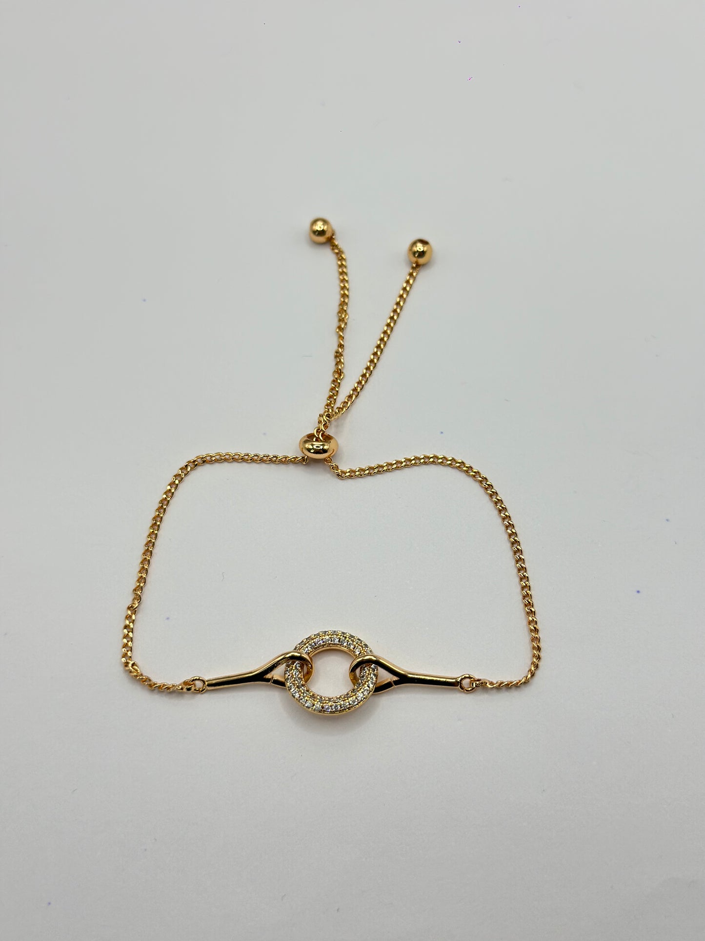 PULSERA AJUSTABLE ARO PAVE
