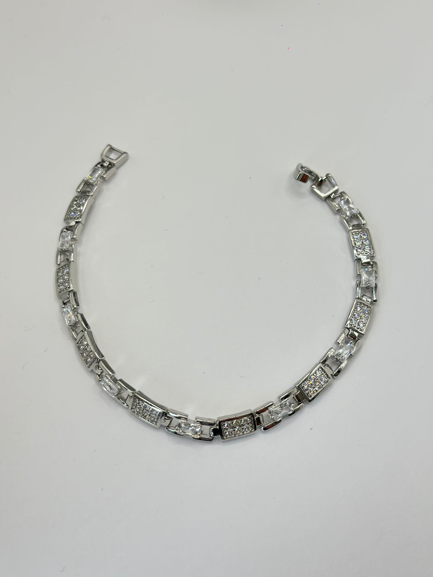 Pulsera tennis rectangulo