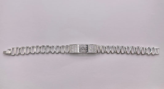 PULSERA BARRA FLORAL