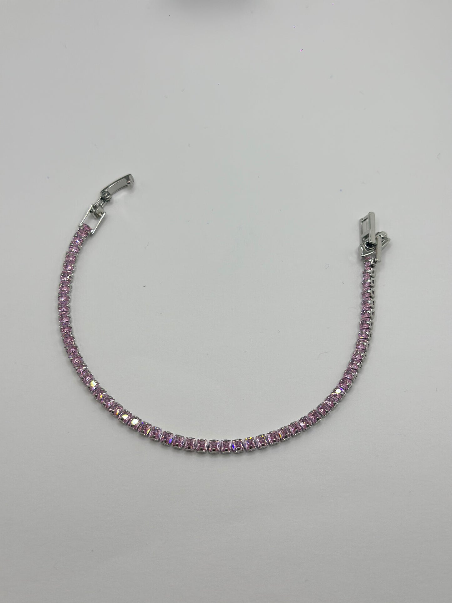 PULSERA BRILLOS ROSAS