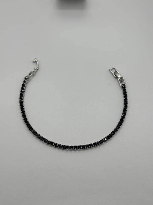 PULSERA BRILLOS NEGROS