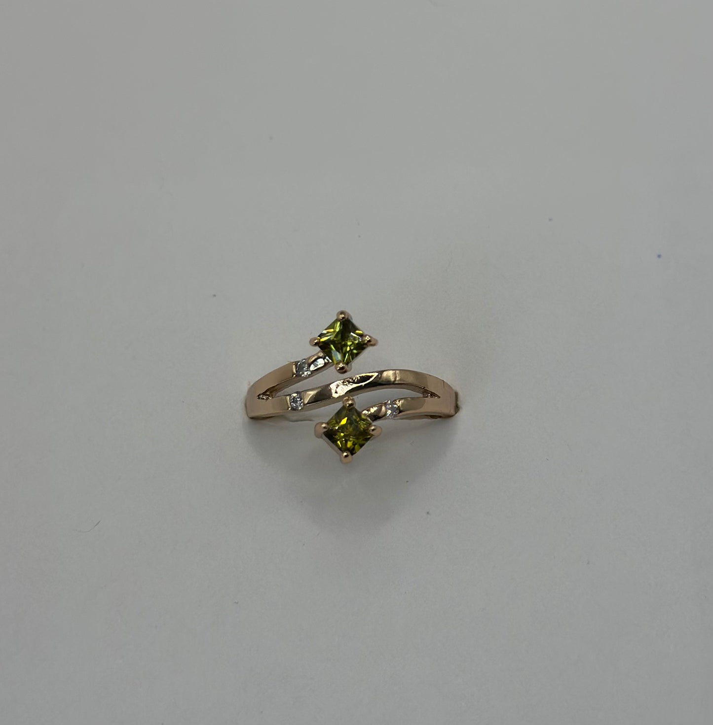 ANILLO ROMBOS VERDES