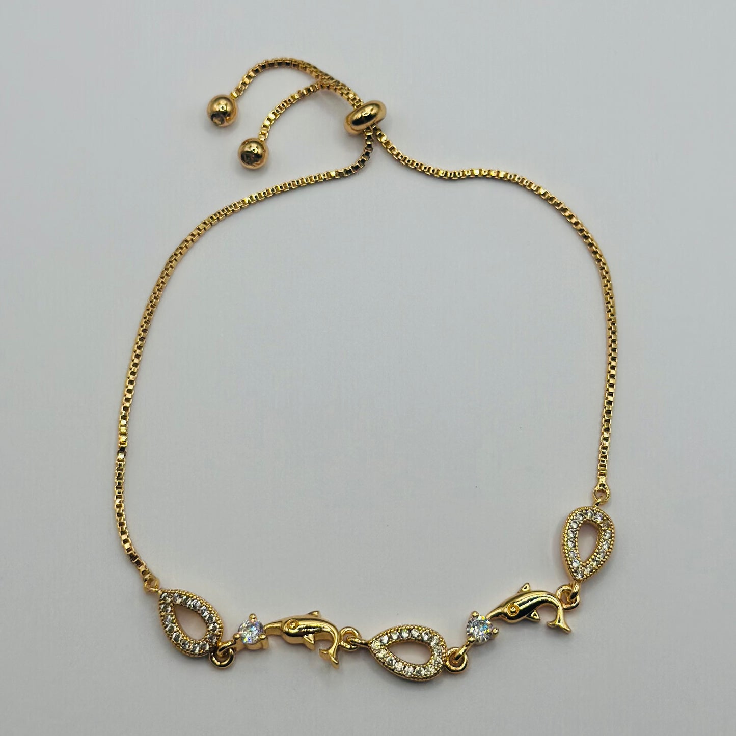 PULSERA DELFIN PAVE