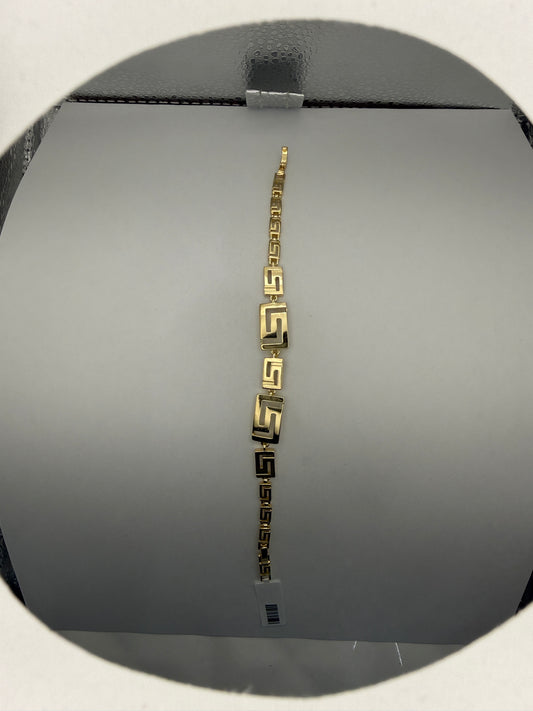 Pulsera de greca griega
