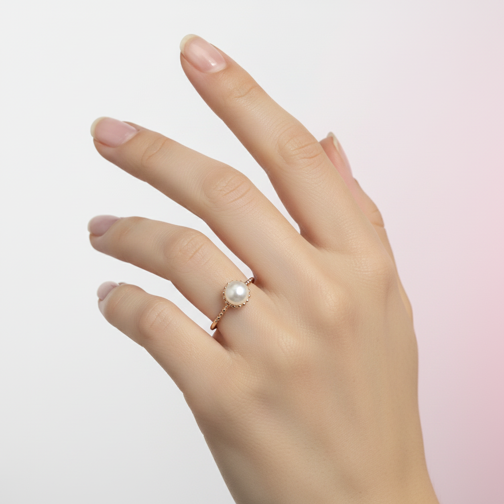 Anillo de perla