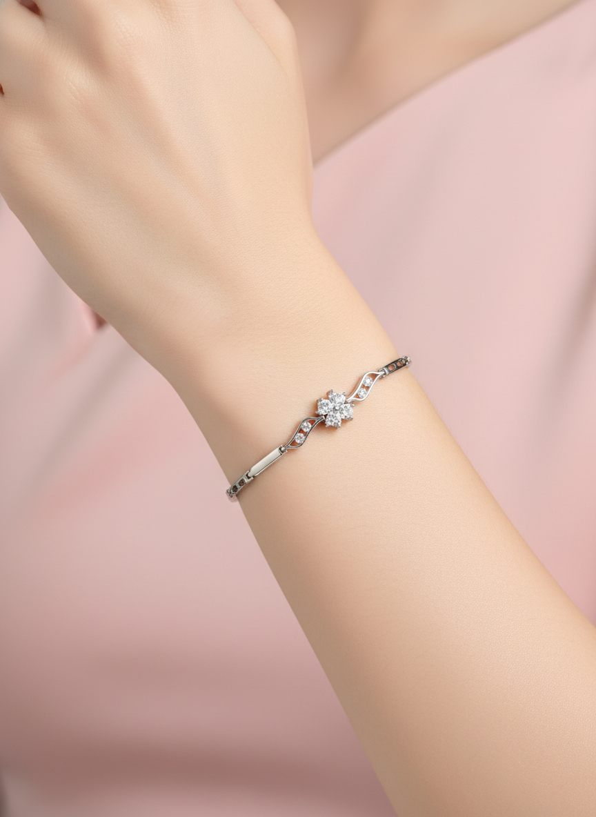 pulsera de flor