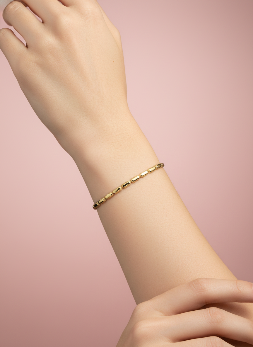 Pulsera de eslabones ovalados
