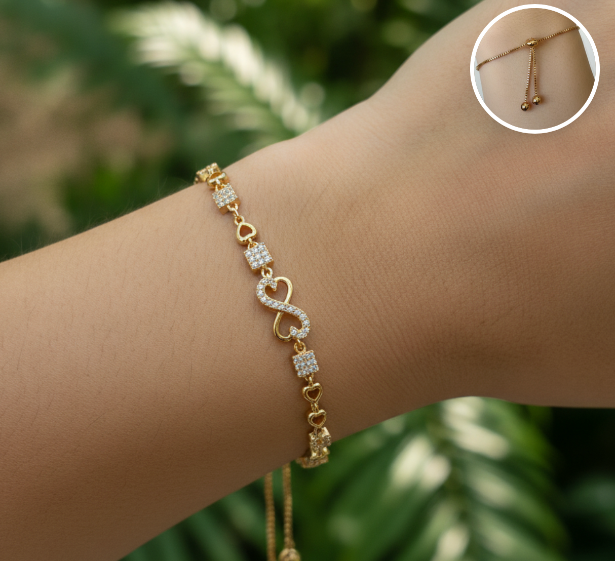 Pulsera Ajustable Linea Eterna