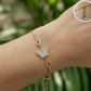 Pulsera Ajustable Mariposa dorada