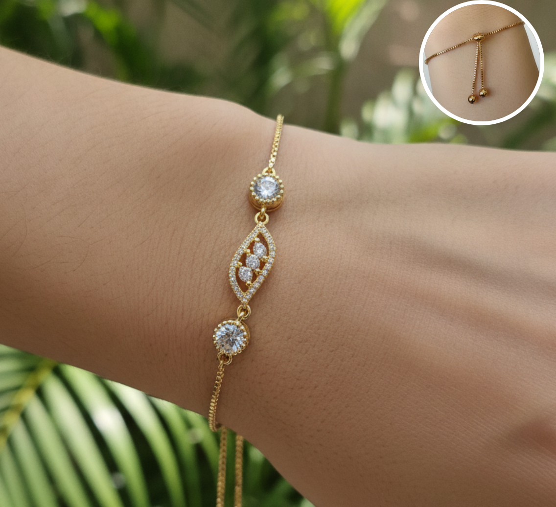 Pulsera Ajustable Brillo imperial