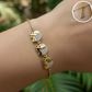 PULSERA AJUSTABLE TRIO DE SUERTE