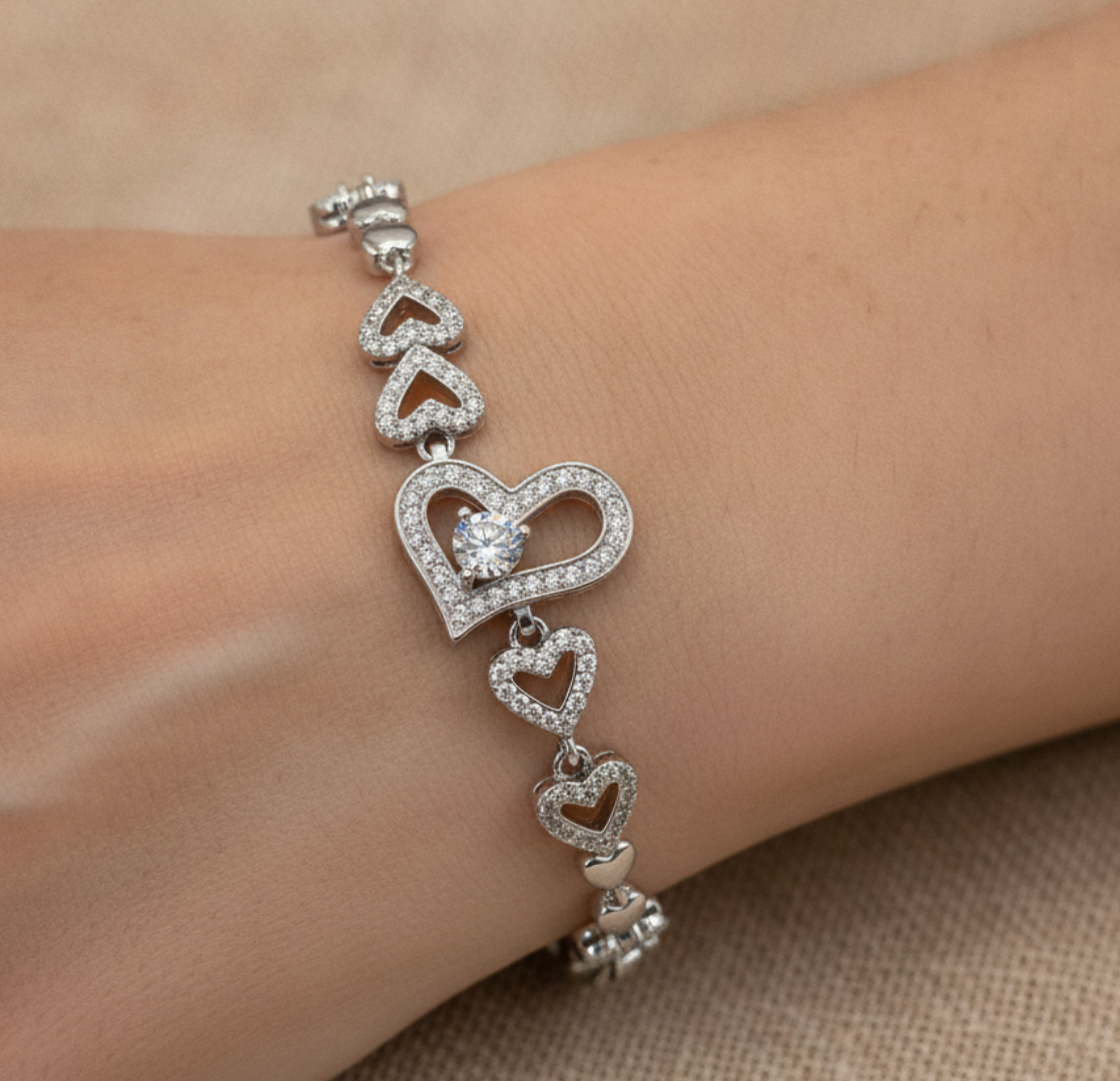 PULSERA CORAZÓN DE AMOR