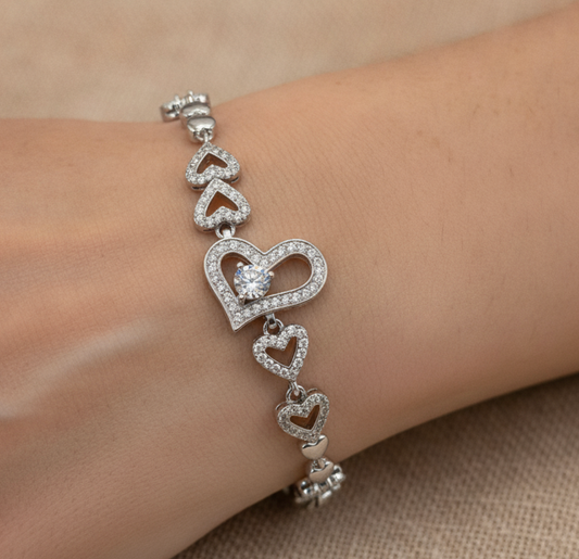 PULSERA CORAZÓN DE AMOR