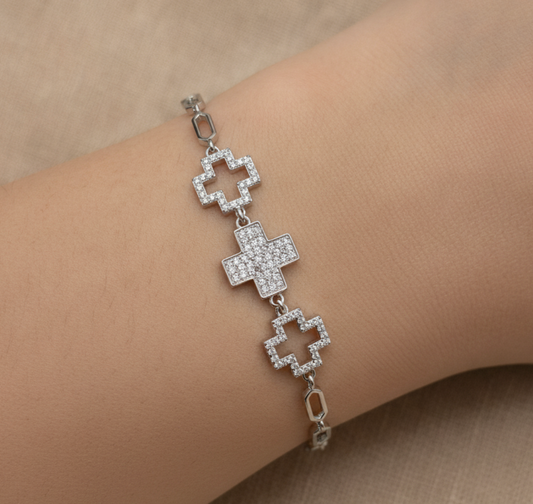 PULSERA DE CRUCES