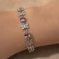 PULSERA MARIPOSAS BRILLOSAS