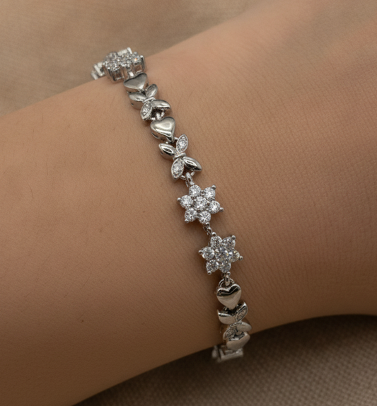 PULSERA MIXTA PAVÉ