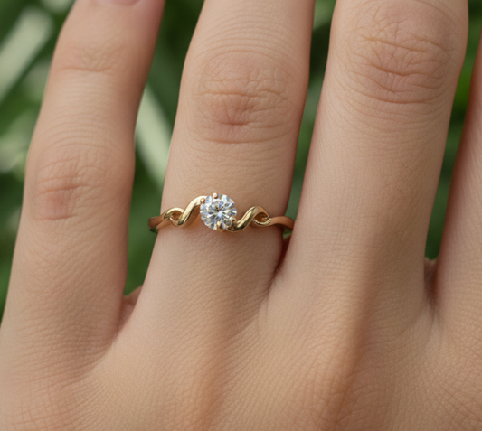 anillo entrelazado