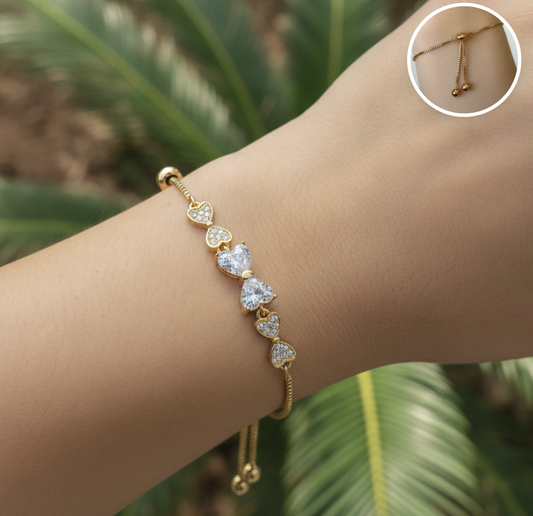 PULSERA AJUSTABLE MOÑOS COQUETTE