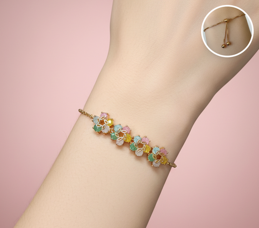 Pulsera Floral Multicolor