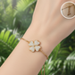 pulsera con dije de flor grande