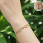 Pulsera Corazones  geometricos