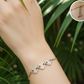 Pulsera Ajustable Corazones brillantes
