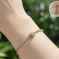 Pulsera Ajustable orbita brillosa