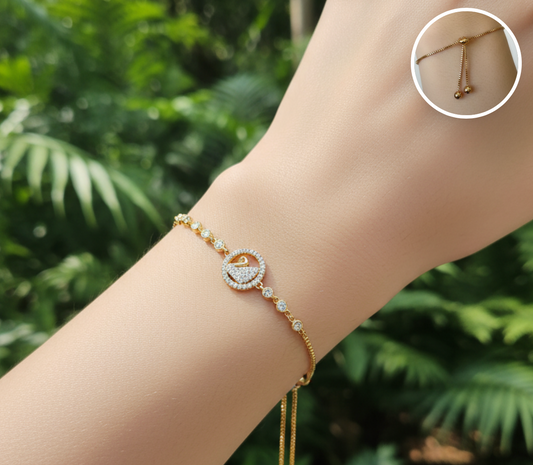 Pulsera Ajustable aurora de cisne