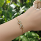 Pulsera Ajustable Infinito cristales