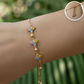 PULSERA AJUSTABLE FLORES CANDY