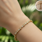 PULSERA AJUSTABLE GEOMETRIA BRILLANTE