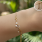 PULSERA AJUSTABLE MELODIA DORADA