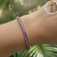 PULSERA AJUSTABLE LINEA LAVANDA