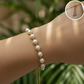PULSERA AJUSTABLE ELEGANTE PERLAS