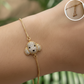 pulsera con dije de cara smiley