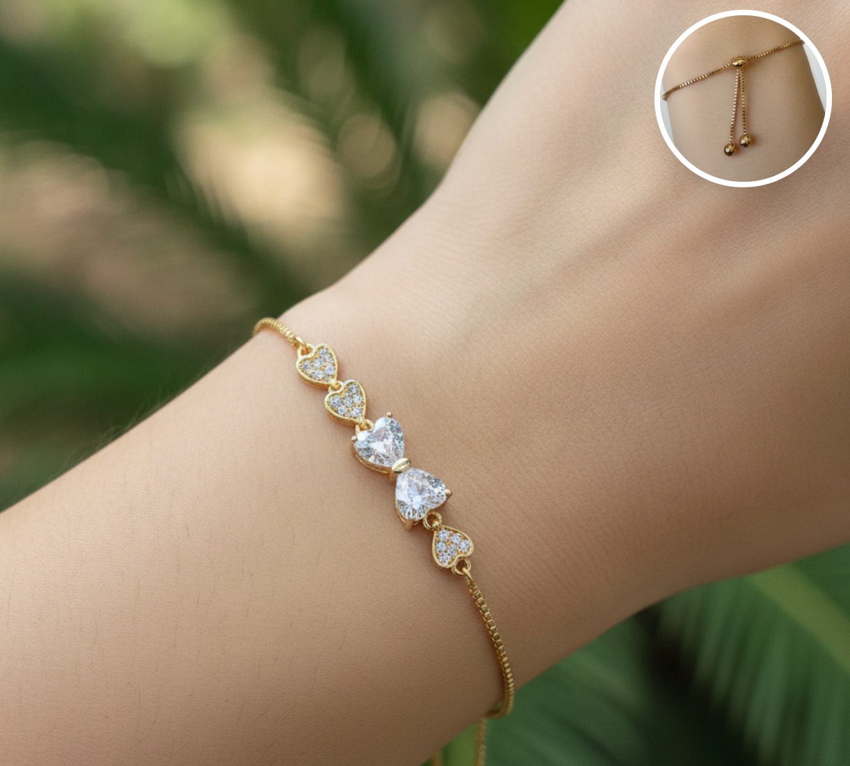 PULSERA AJUSTABLE LATIDOS COQUETTE