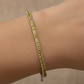 PULSERA TENNIS AMARILLA
