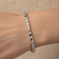 PULSERA ESLABONADA CUADRADOS PAVÉ