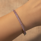 PULSERA TENNIS ROSA