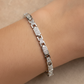 Pulsera tennis rectangulo
