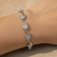 PULSERA ESPIRALES BRILLOSOS HALO