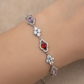 PULSERA TRICOLOR REAL