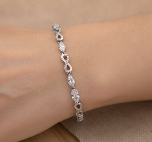PULSERA INFINITO MARQUISE
