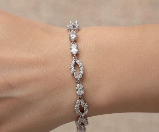 PULSERA LAUREL BRILLANTE