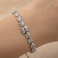 PULSERA FLOR CHEVRON
